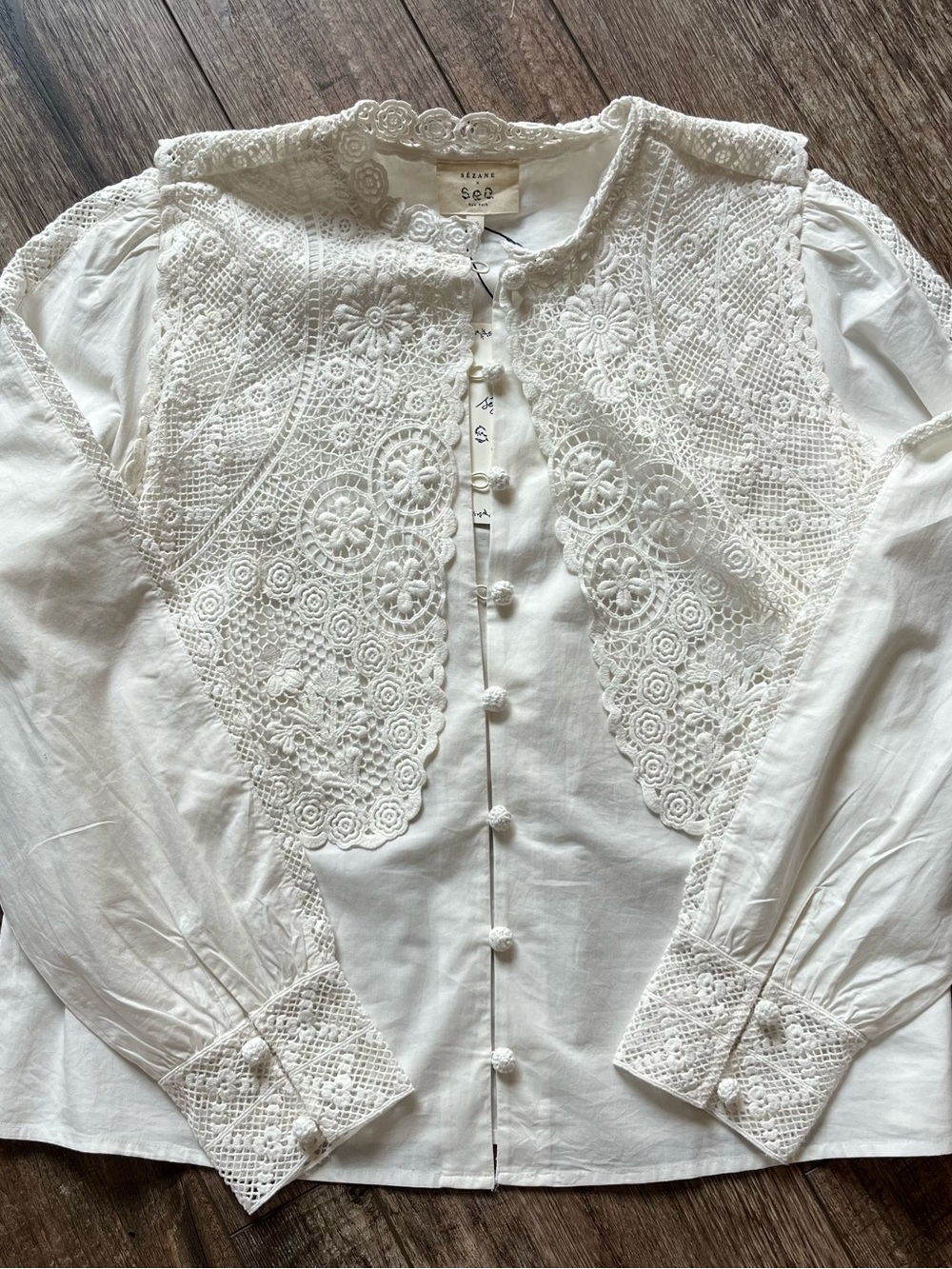 NWT Sezane Sea NY Beryl Shirt - Picture 3 of 6
